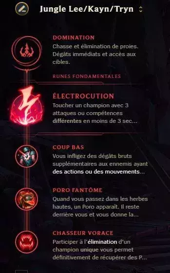 Nouvelles runes Jungle AD burst