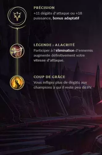 Nouvelles runes Jungle AD burst