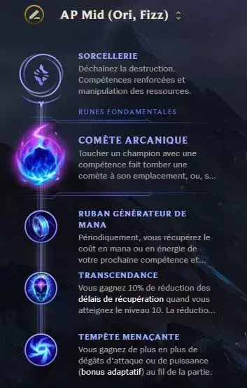 Nouvelles runes LoL : AP Mid
