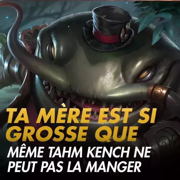 Oui, c'est à ce point-là !