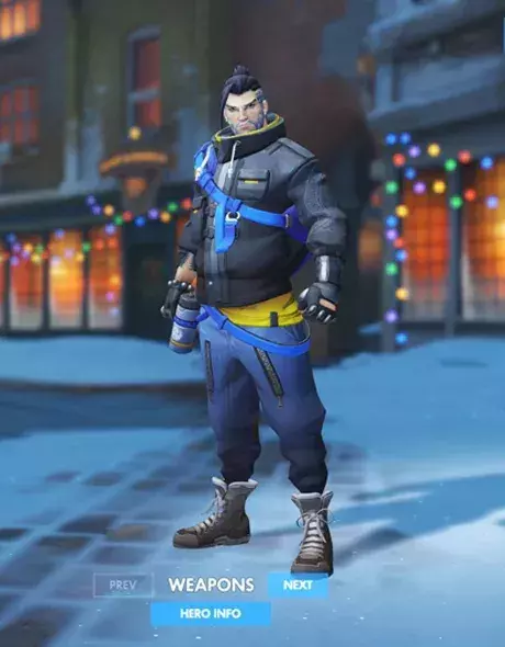 Overwatch : Skin légendaire Hanzo - Urbain