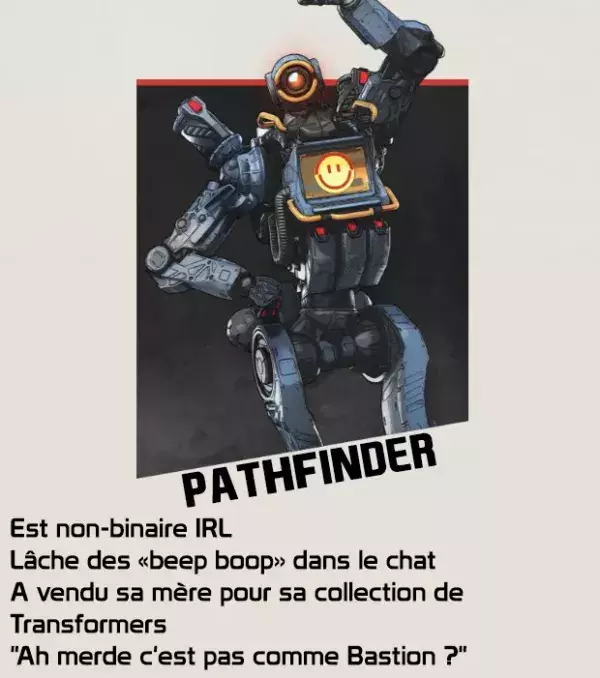 Pathfinder, parce que c'est le seul robot