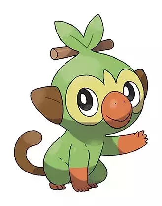 Pokémon Epée et Bouclier: Ouistempo de type Plante
