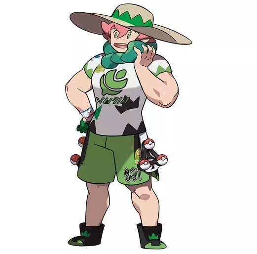 Pokémon Epée et Bouclier : Percy est le champion d'arène de type Plante