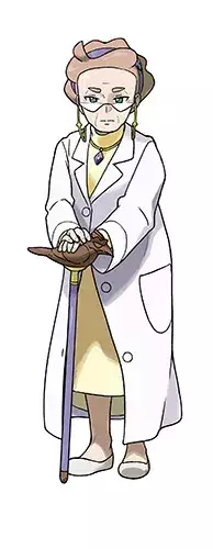 Pokémon Epée et Bouclier : Professeur Magnolia. Elle vous remettra votre Pokédex et votre starter