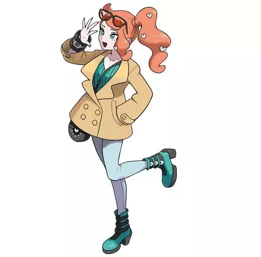 Pokémon Epée et Bouclier : Sonya. C'est la petite-fille du Professeur Magnolia et amie d'enfance de Tarak