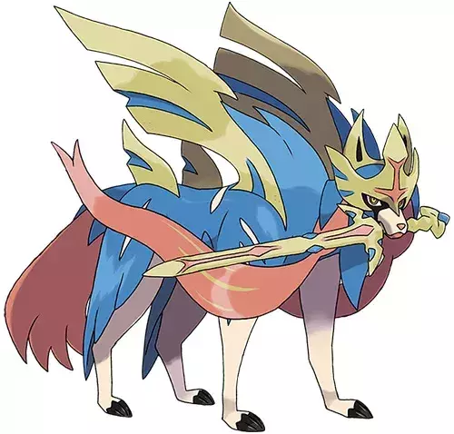 Pokémon Epée et Bouclier : Zacian Pokémon légendaire de la version Epée