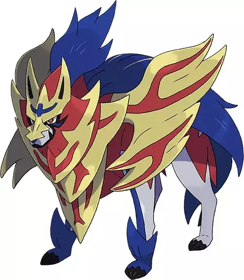 Pokémon Epée et Bouclier : Zamazenta Pokémon légendaire de la version Bouclier
