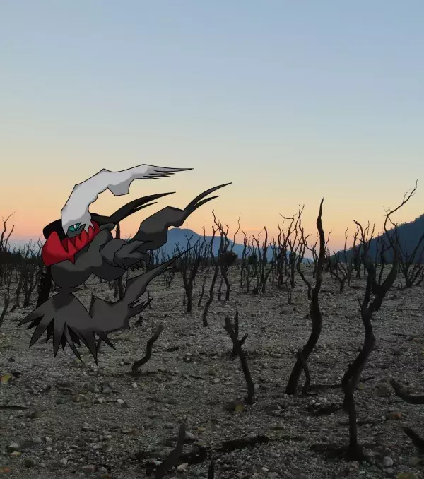 Pokémon Go légendaires : La Forêt de la Mort de Papandayan en Indonésie pour Darkrai