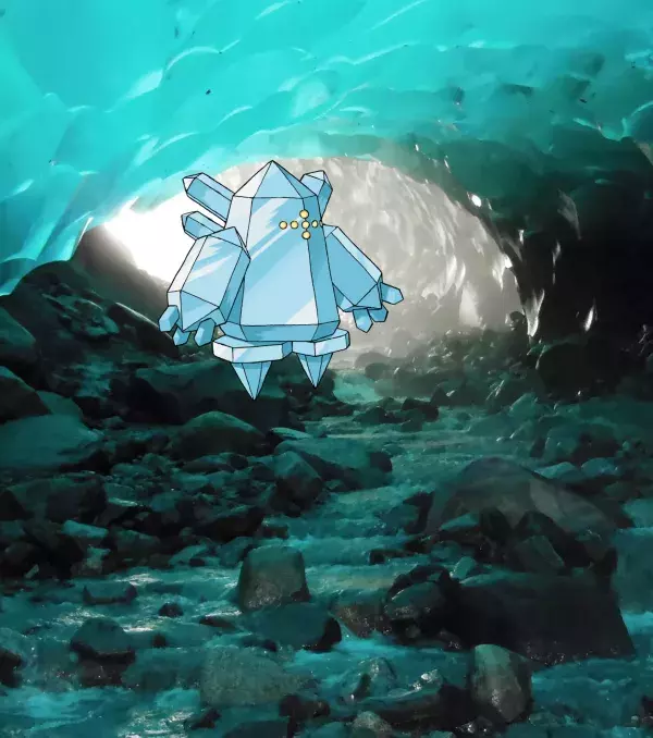Pokémon Go légendaires : La grotte de Mendenhall pour Regice