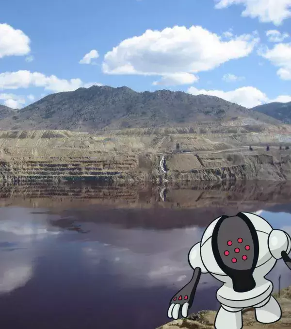 Pokémon Go légendaires : L'ancienne mine de cuivre de Berkeley Pit pour Registeel