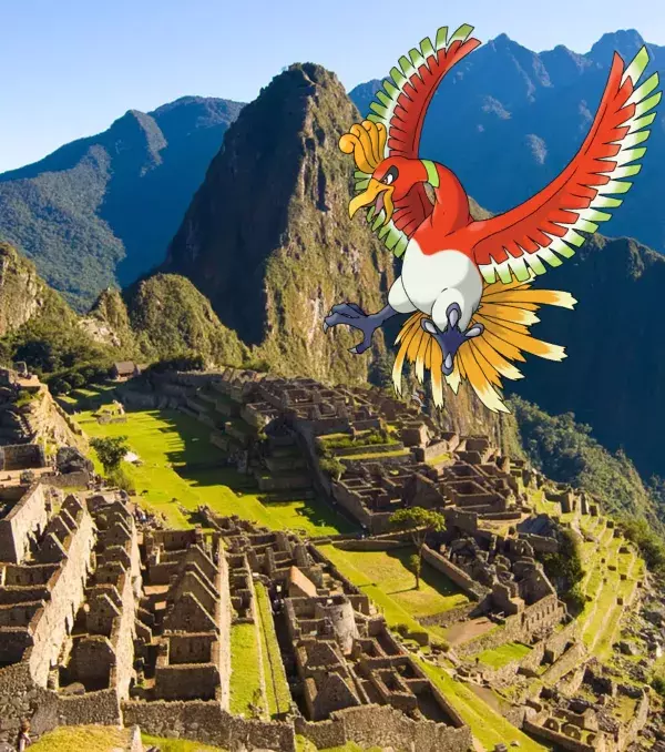 Pokémon Go légendaires : Le Machu Picchu au Pérou pour Ho-oh