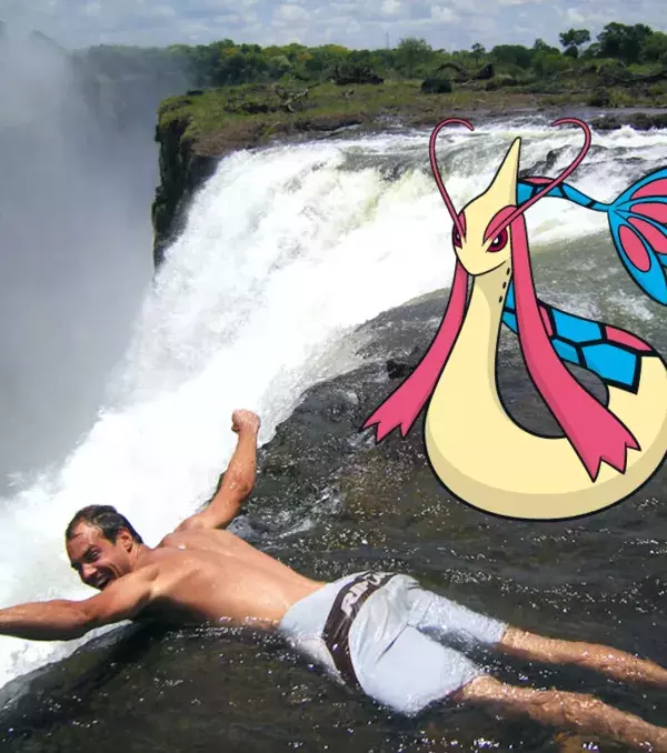 Pokémon Go légendaires : Les Chutes Victoria en Afrique pour Milobellus