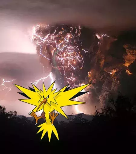 Pokémon Go légendaires : Les nuages électriques du Rio Catatumbo au Venezuela pour Electhor