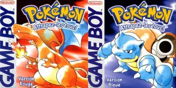 Pokémon Rouge et Bleu (GameBoy)