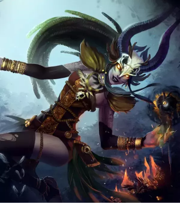 Syndra chamanique