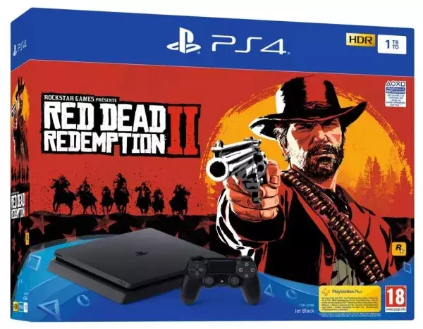 Pack PS4 Slim Red Dead Redemption 2