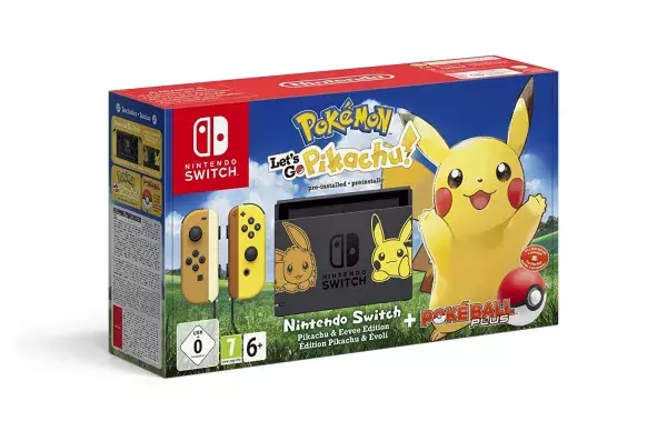 Pack Switch Pokémon Let's Go
