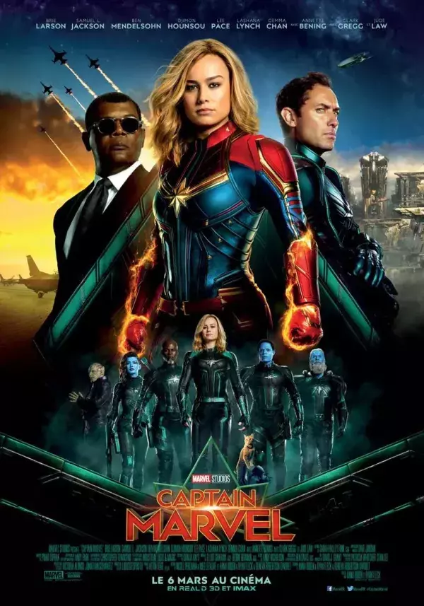 14ème place : Captain Marvel (2019)