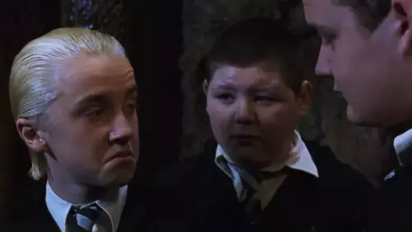 22. Tom Felton a totalement improvisé une ligne de dialogue
