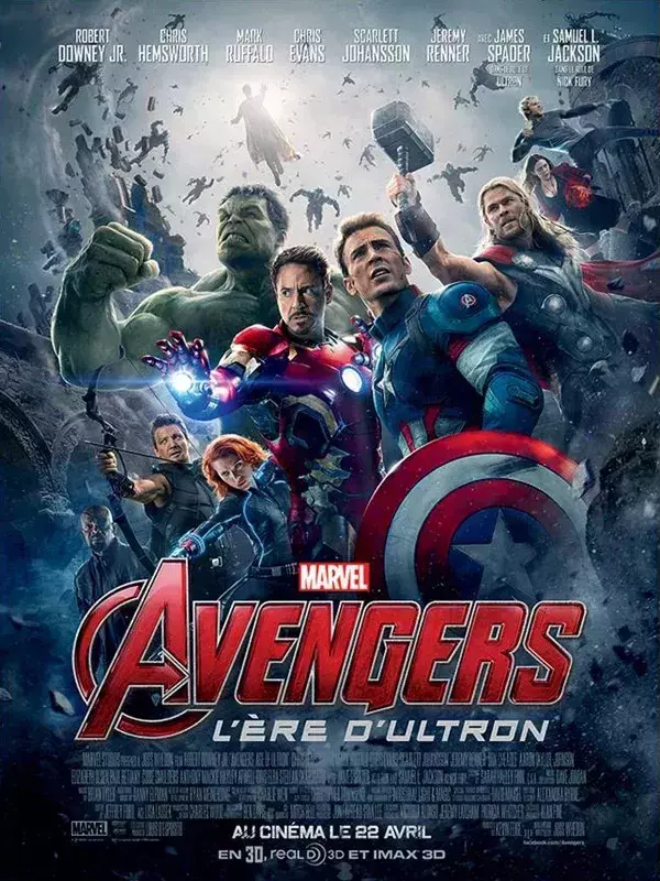 4 - Avengers : l'ère d'Ultron (2015) 