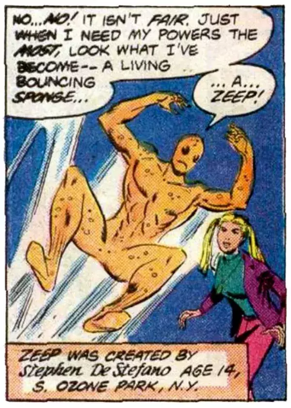 4. Zeep, The Living Sponge                                     