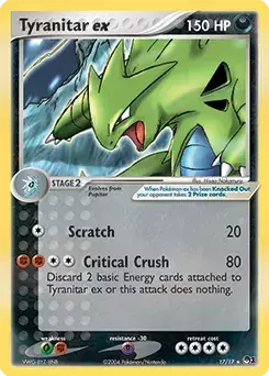 7. Tyranocif EX POP série 1