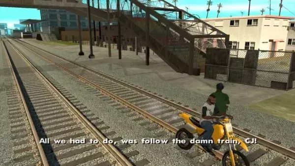9 - "All we had to do, was follow the damn train CJ"