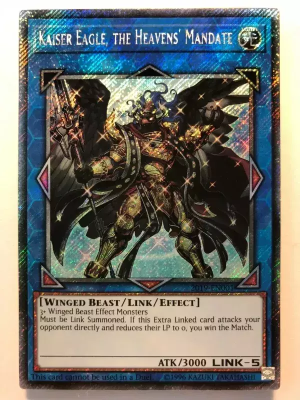 7. Kaiser Eagle, Le Mandat Céleste (2019-EN001) - 70 858 dollars