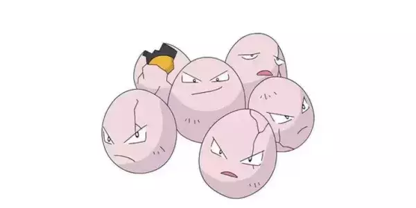 7e : Noeunoeuf, nom anglais plus stylé "Exeggcute"