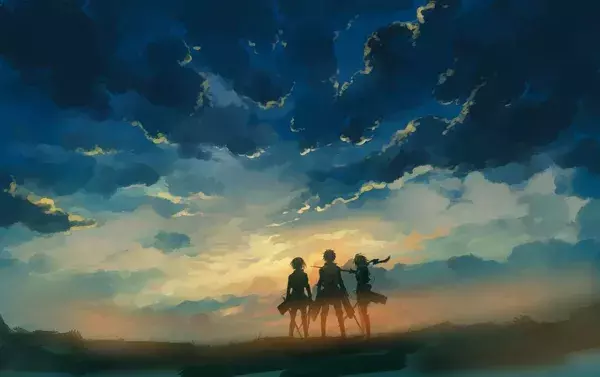 Fond d'écran manga Attaque des Titans