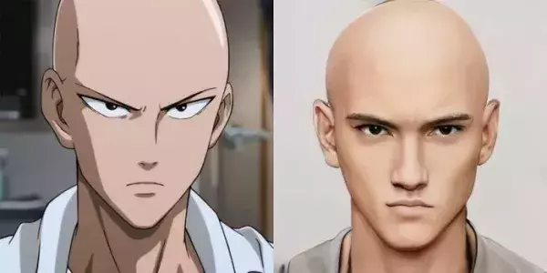 Saitama dans One Punch Man