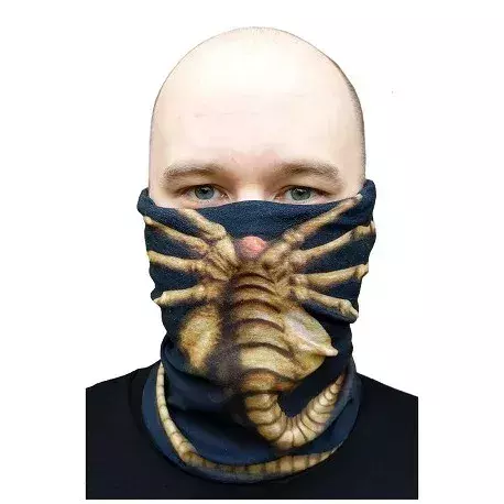 Appareil respiratoire alien : à défaut d'un masque, vous pouvez vous offrir l'écharpe !