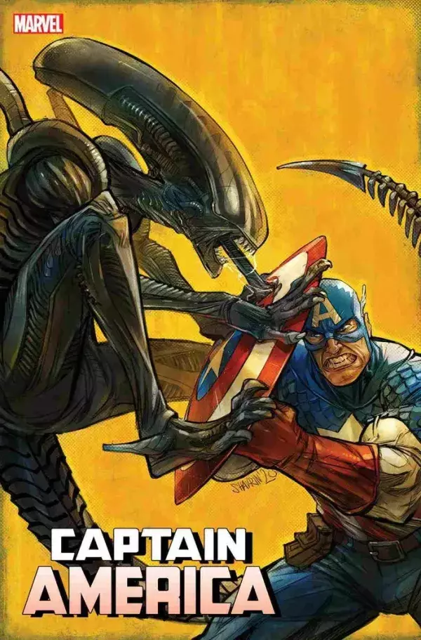 Captain America contre Alien