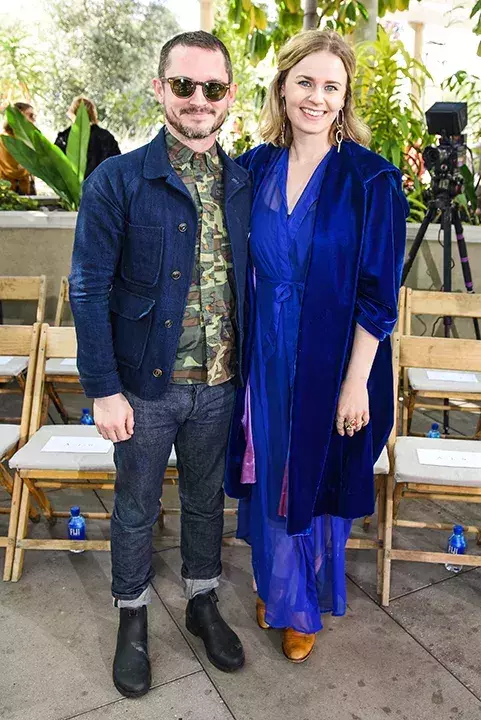 Elijah Wood et sa femme Mette-Marie
