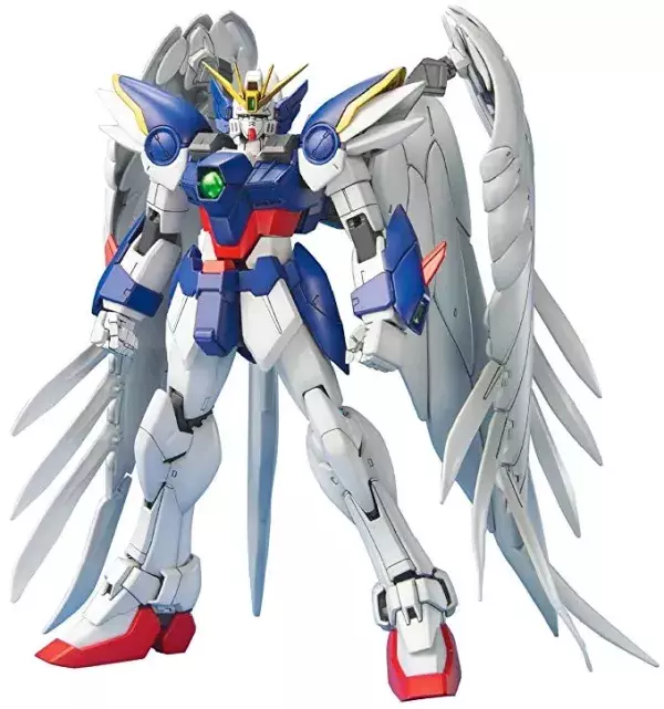 Figurine Gundam Wing Gundam Zero Custom GUNPLA MG Master Grade 1/100 129454 de Bandai