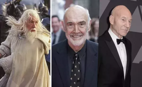 Gandalf : Sean Connery et Patrick Stewart