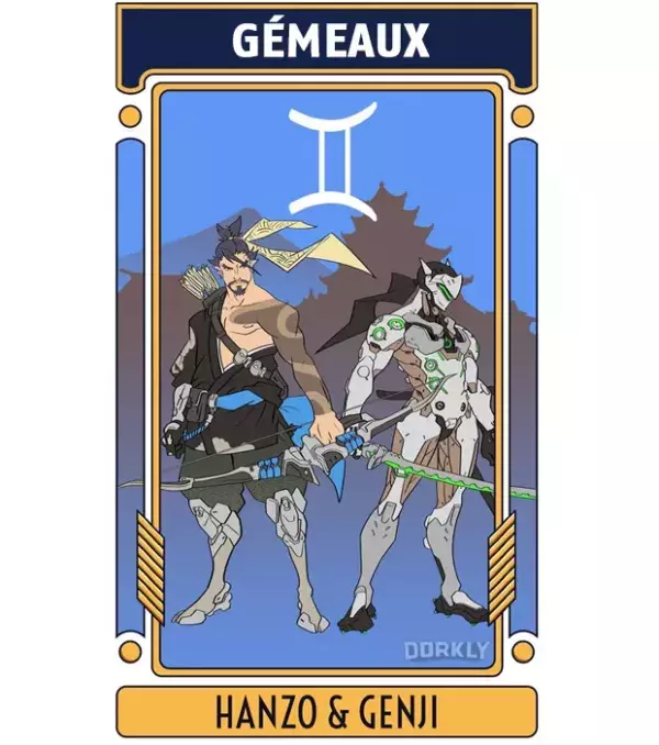 Gémeaux : Hanzo et Genji