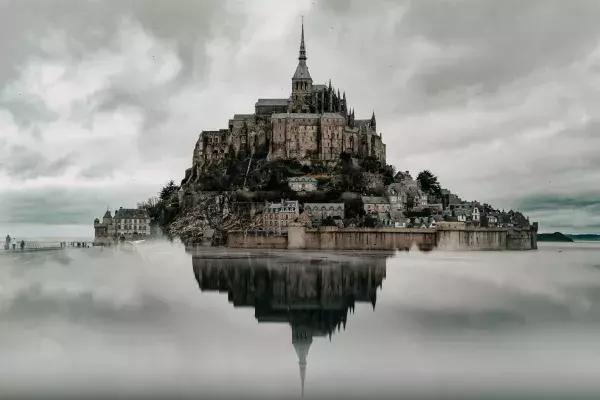  2. Le Mont Saint-Michel, Normandie