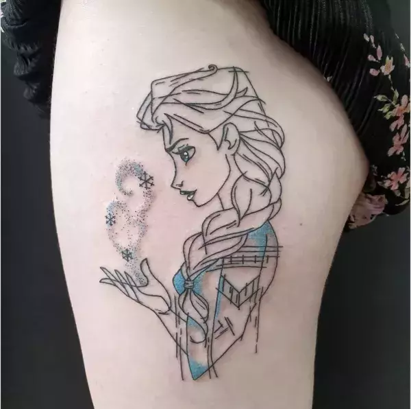 4. Elsa (La Reine des Neiges)