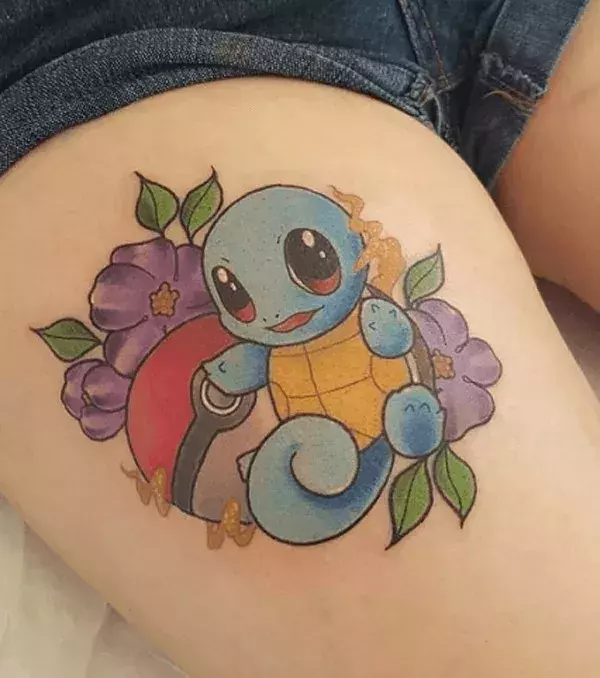Carapuce et sa pokéball, un lot à saisir