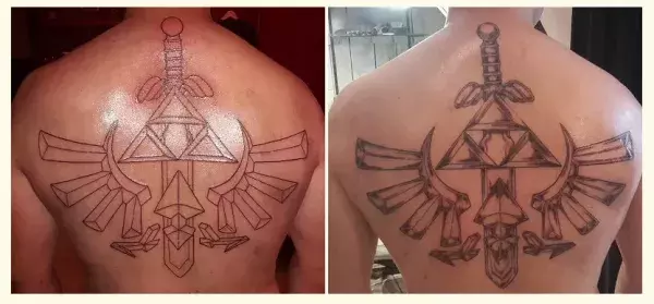 En voilà un tatouage qui en jette !