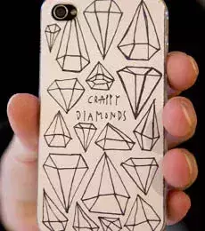 Encore un dessin plein de créativité, réalisé pour décorer la coque de protection d'un iPhone