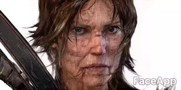 FaceApp : Lara Croft