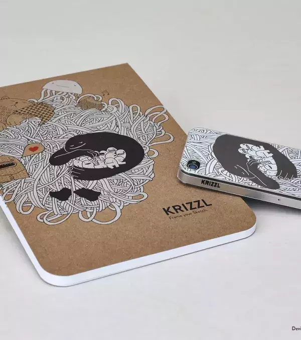 Grâce à ce carnet de dessins pas comme les autres, vous allez pouvoir décorer à loisir votre iPhone