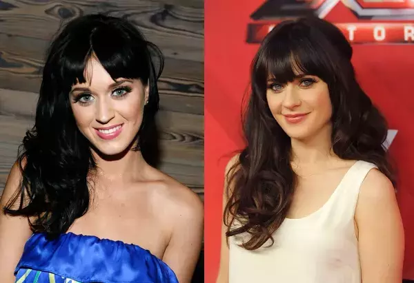 Katy Perry et Zooey Deschanel