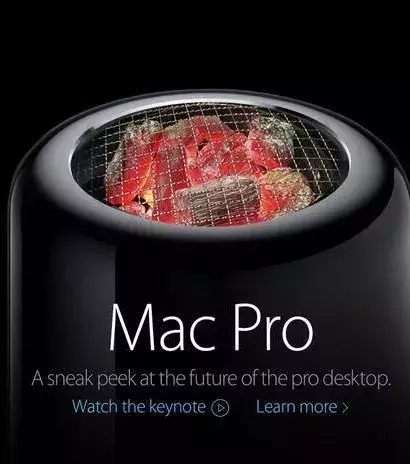 Le Mac Pro d'Apple détourné en barbecue