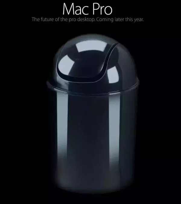 Le nouveau design du Mac Pro d'Apple ressemble à une poubelle