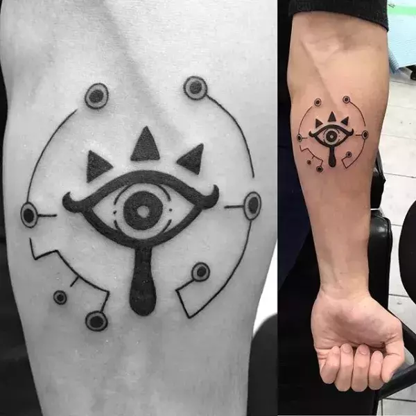 Le symbole des Sheikah, parce que Sheikh a trop la classe !