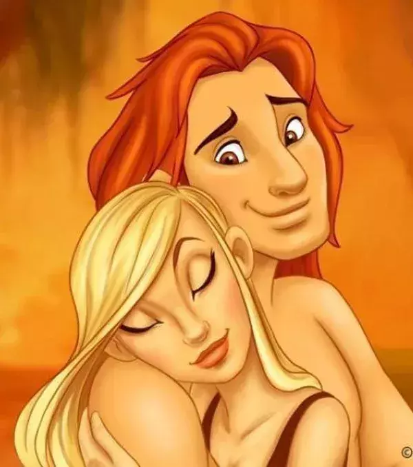 Simba et Nala - Le Roi Lion